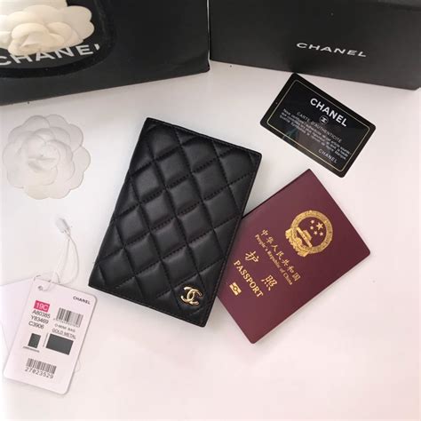 chanel passport holder replica|chanel card holder cheap.